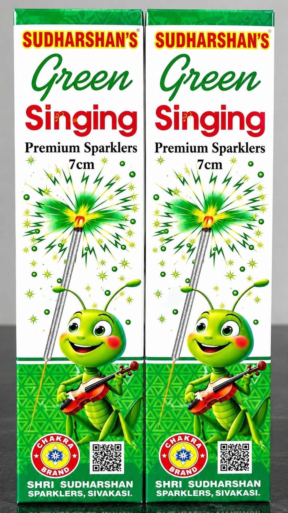 7 Cm Green Sparklers