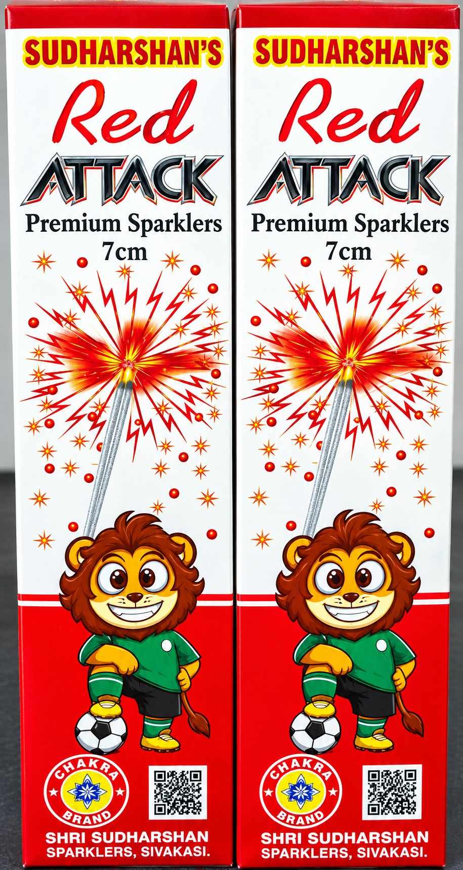 7 Cm Red Sparklers