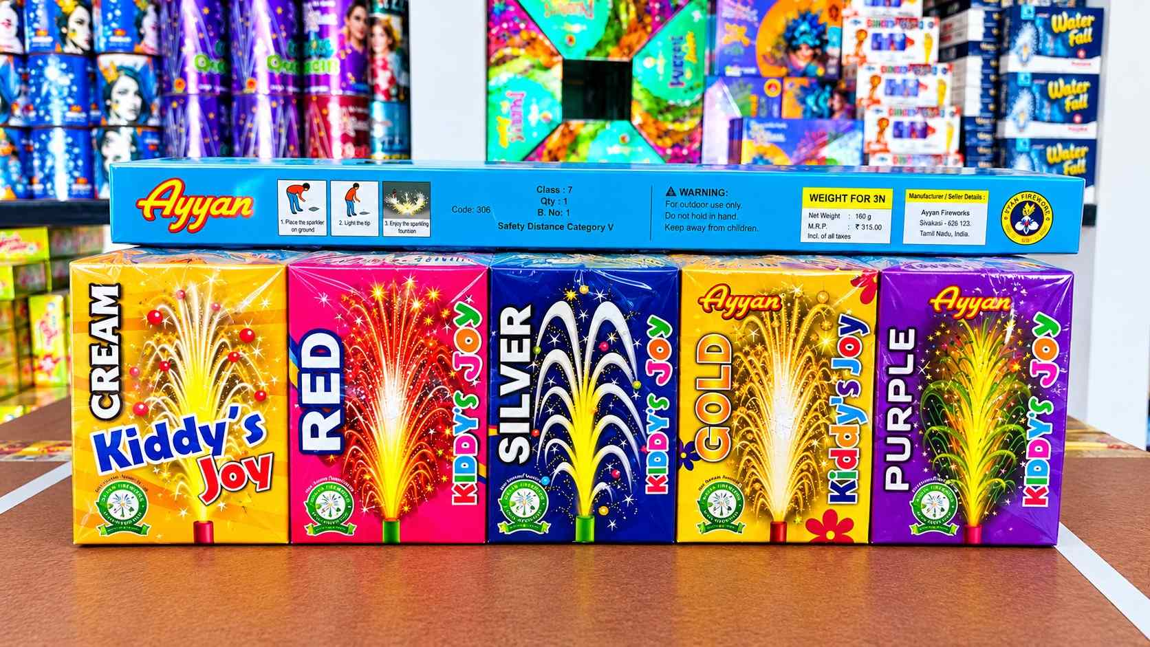 Kiddy's joy multicolour( 5pcs)